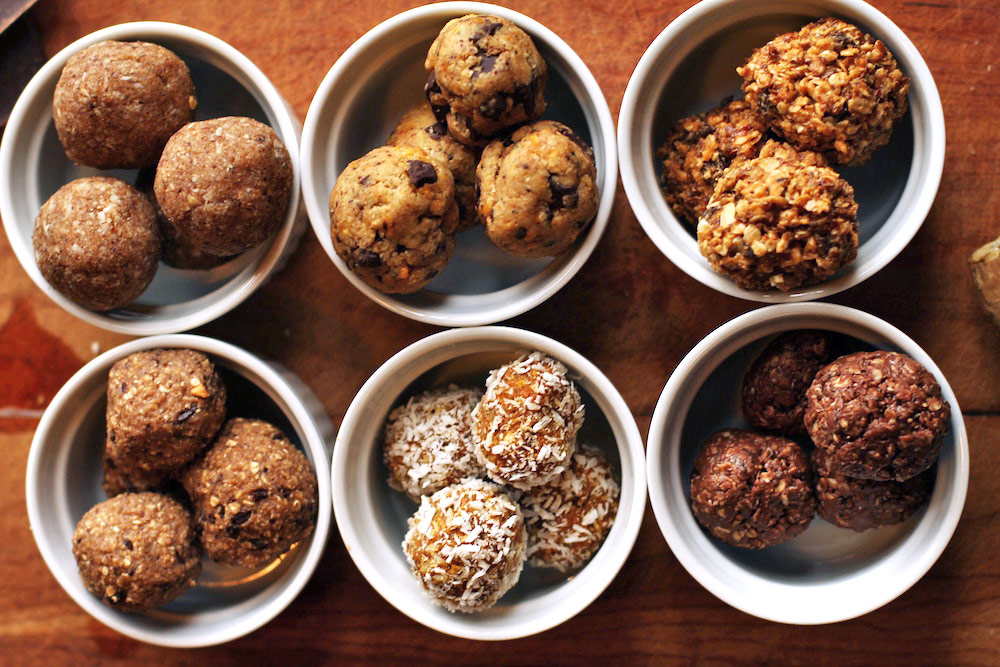 6 Kinds of Energy Bites Ginger with Spice