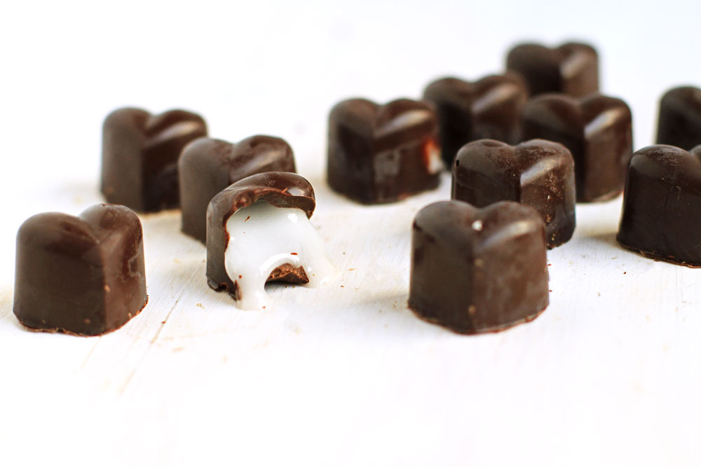 Peppermint Dark Chocolates