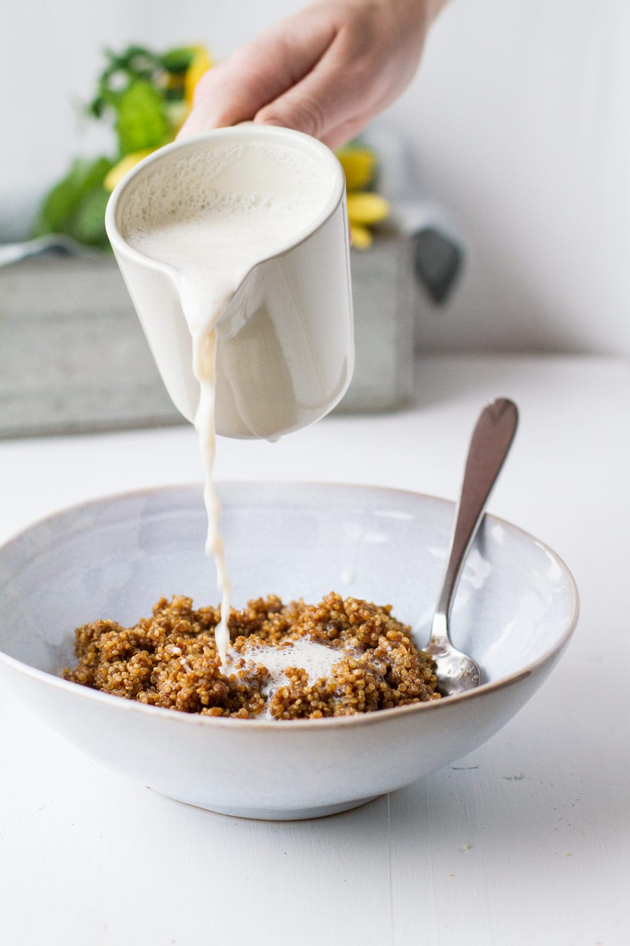 Date Caramel Macchiato Breakfast Quinoa